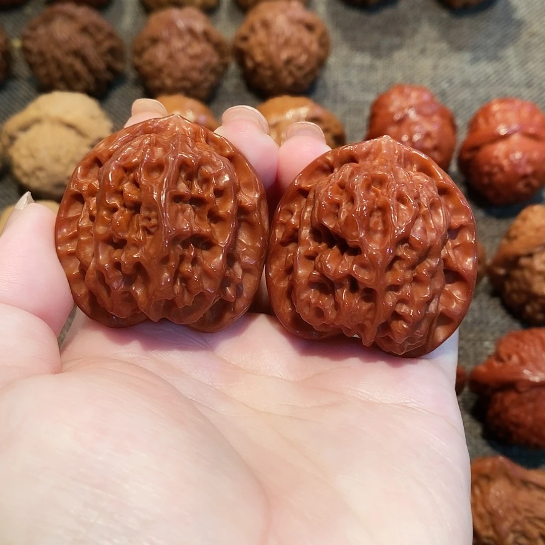 吊坠文玩核桃40磐石