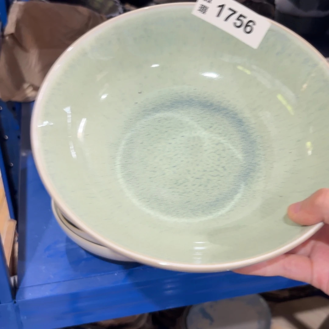 陶瓷1756 微瑕陶瓷餐具2个