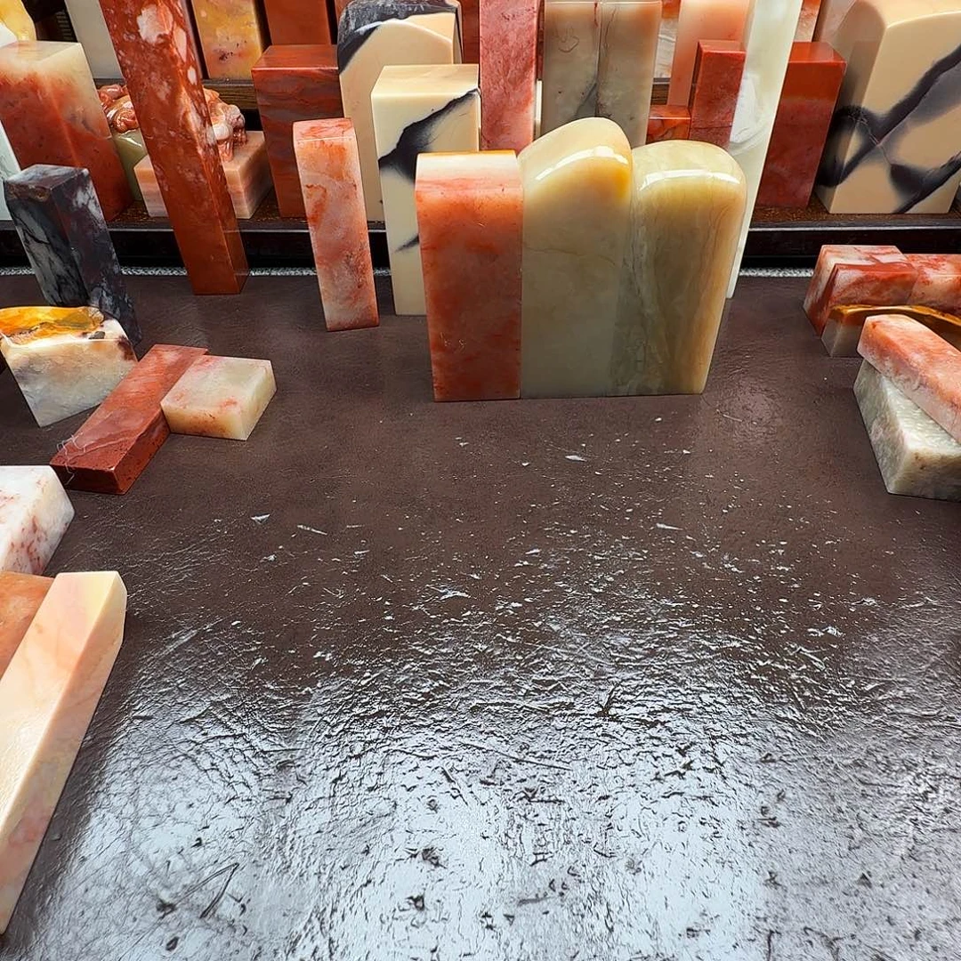 贝***然老挝石印石老挝石料