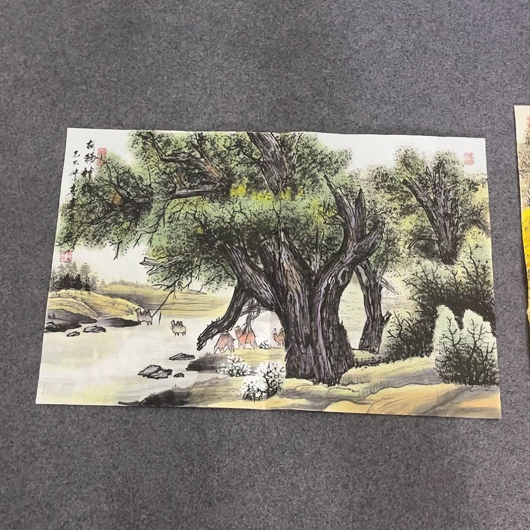 国画TD精品国画作品单幅任发