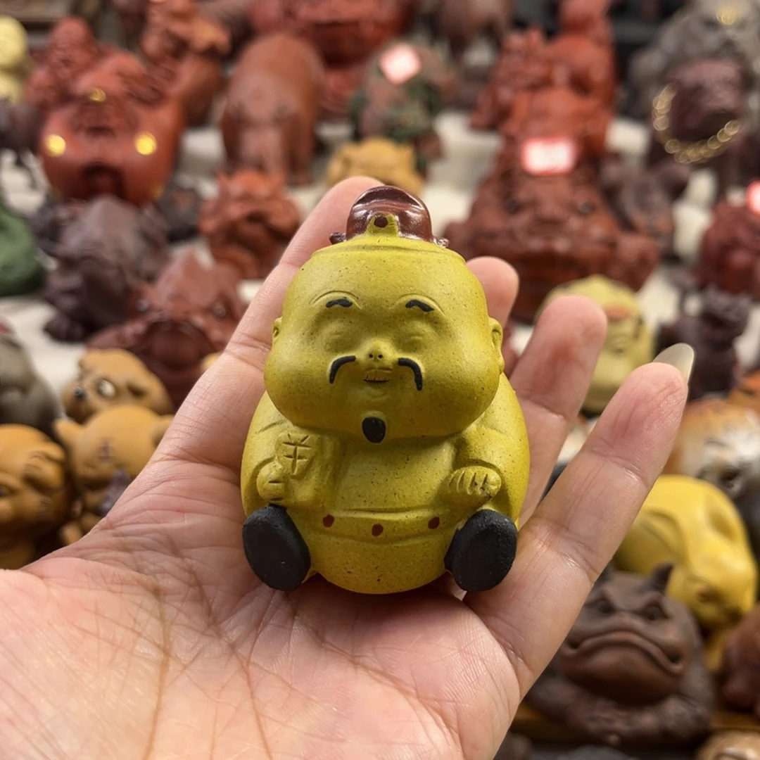 紫砂茶宠紫砂财主