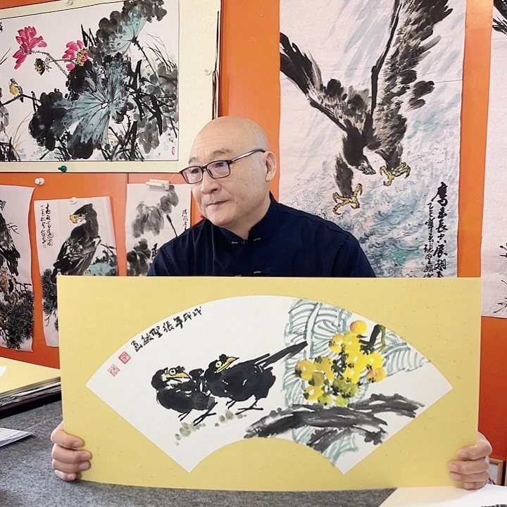 国画张圣敏先生纯手绘作品