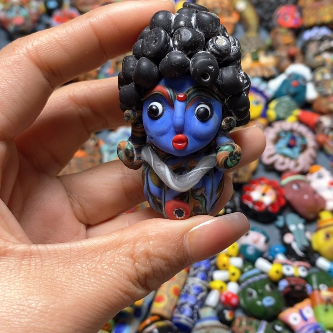 琉璃颈饰印度尼西亚大公主