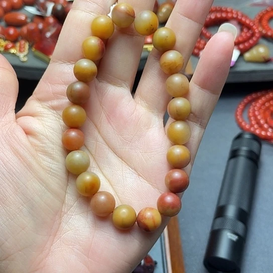 未镶嵌手串9多样性发南红玛瑙