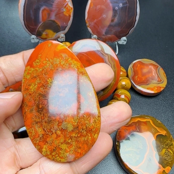 用***5玛瑙/玉髓首饰未镶嵌