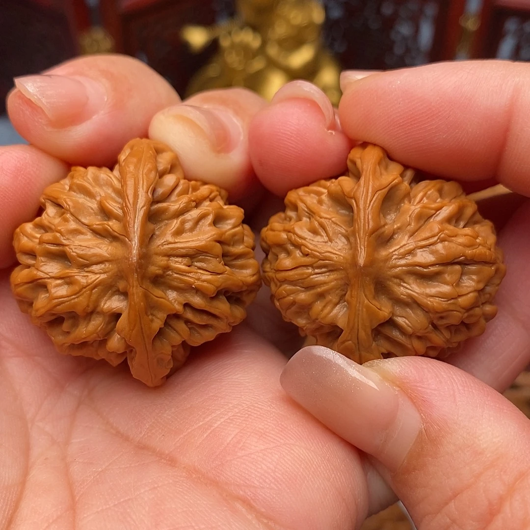 宝***炉文玩核桃把件35全秦闷