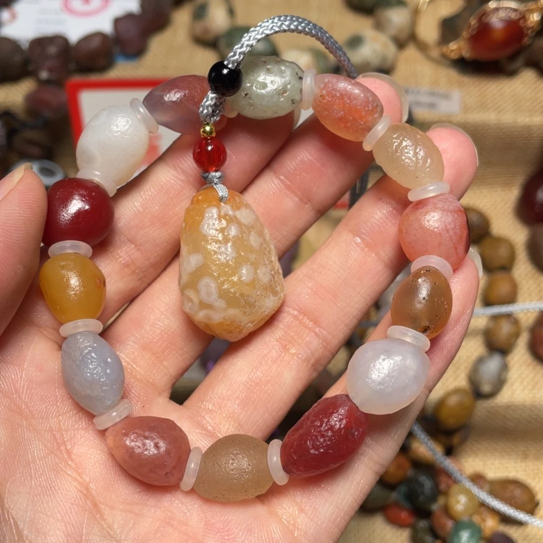 玛瑙/玉髓手链未镶嵌