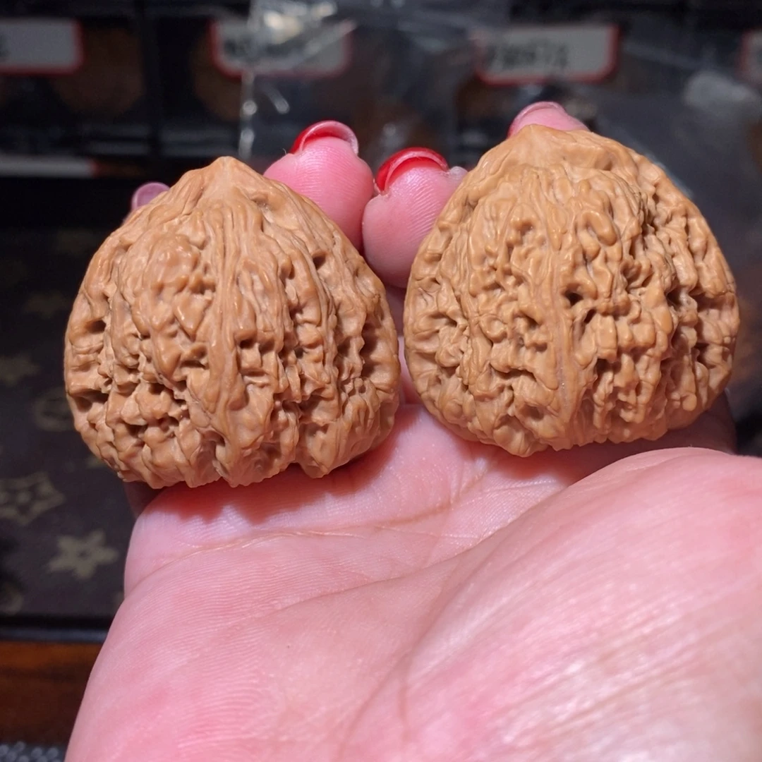 把件文玩核桃40三角南疆