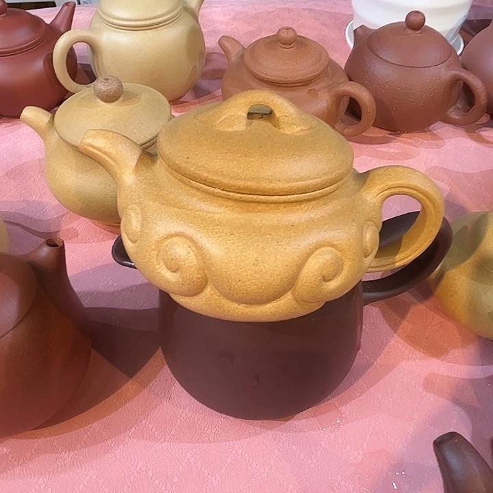 紫砂开播福利小多只100cc五彩段黄金段仿古150cc如意