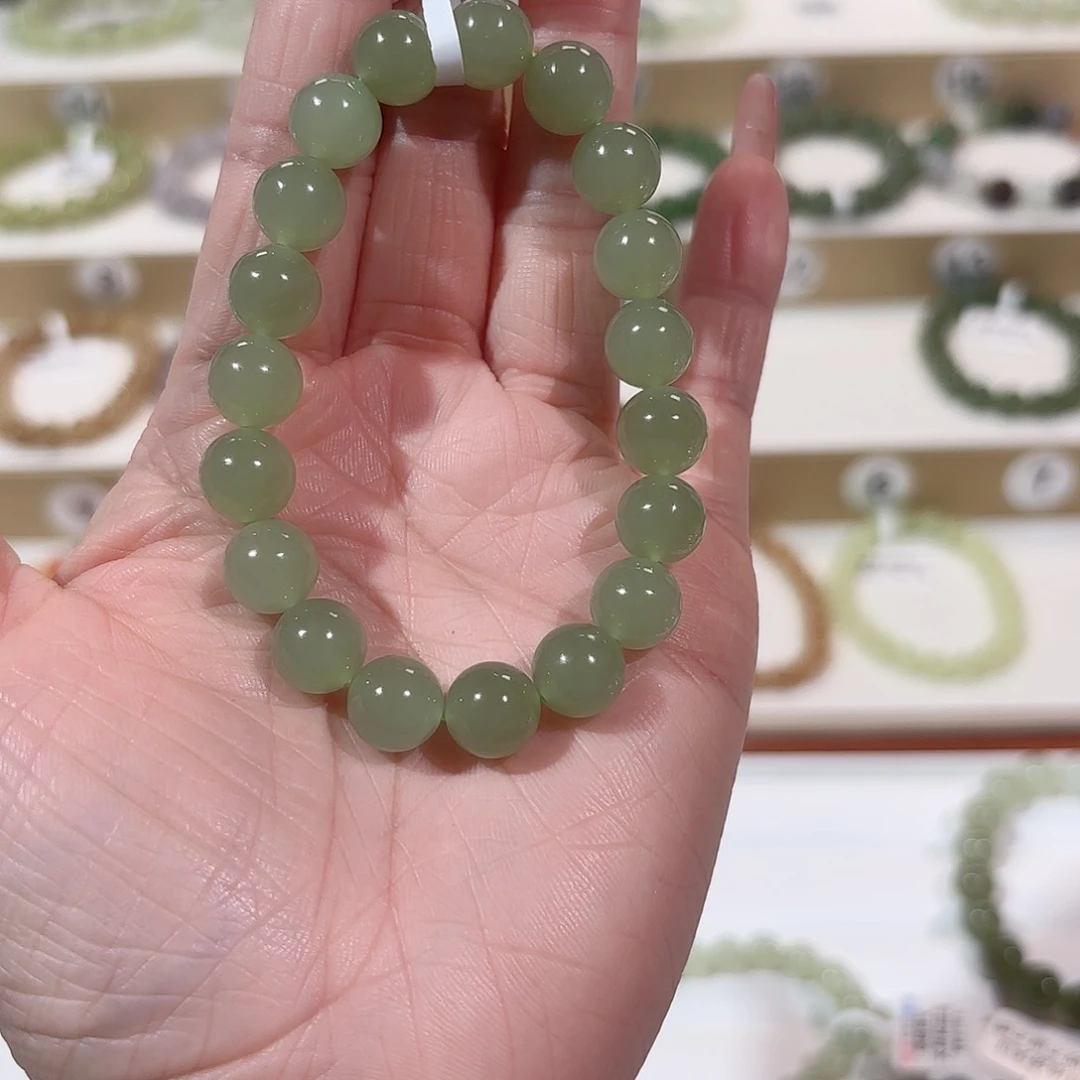 和田玉手链未镶嵌V