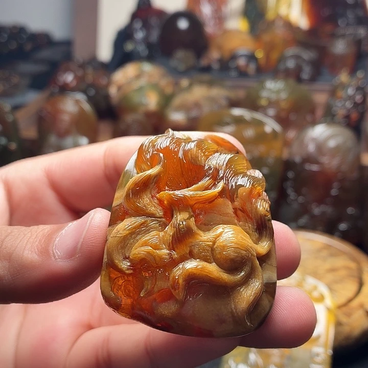 琥珀未镶嵌裸石108