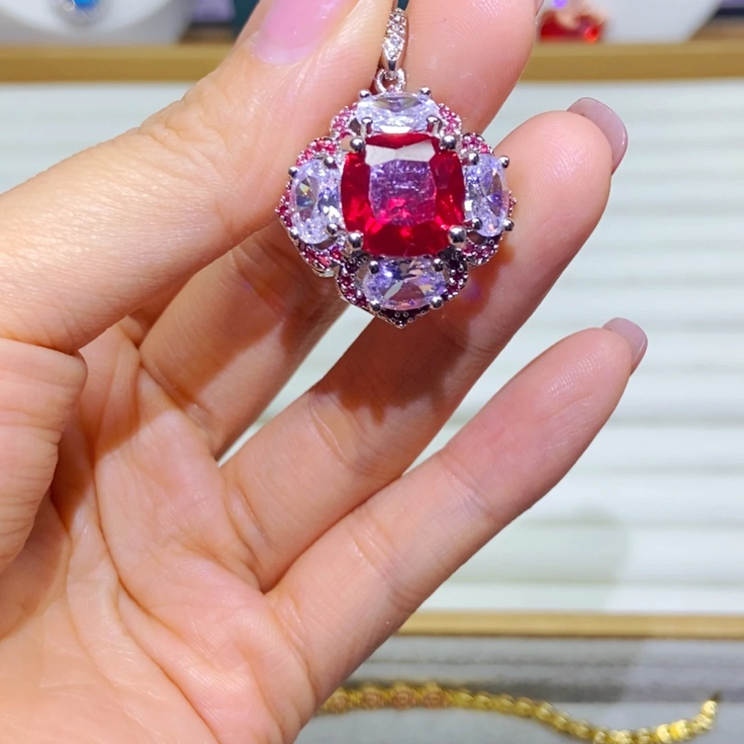 银S925镶嵌耳饰紫晶
