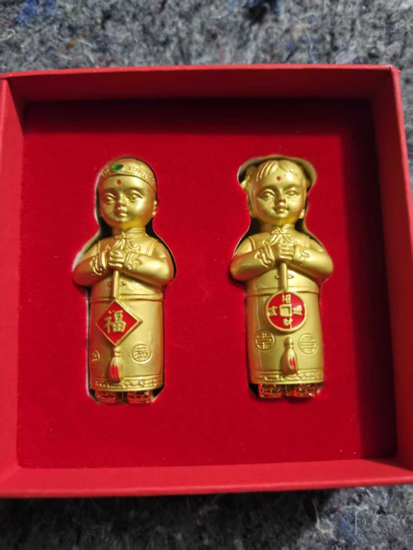 新款工艺品（金童玉女摆件）614