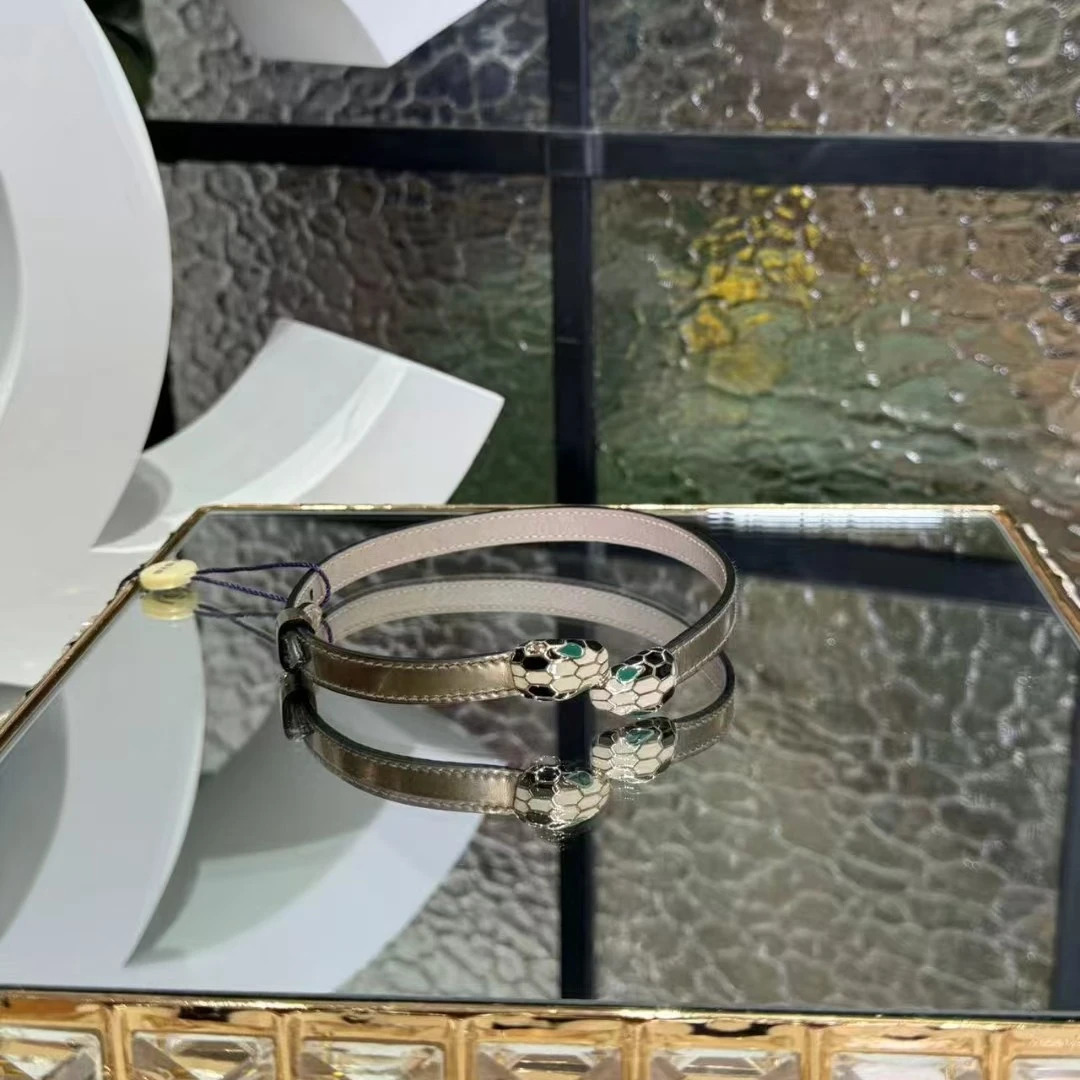 95新 BVLGARI/宝格丽 宝格丽 蛇头手环 25010017-15