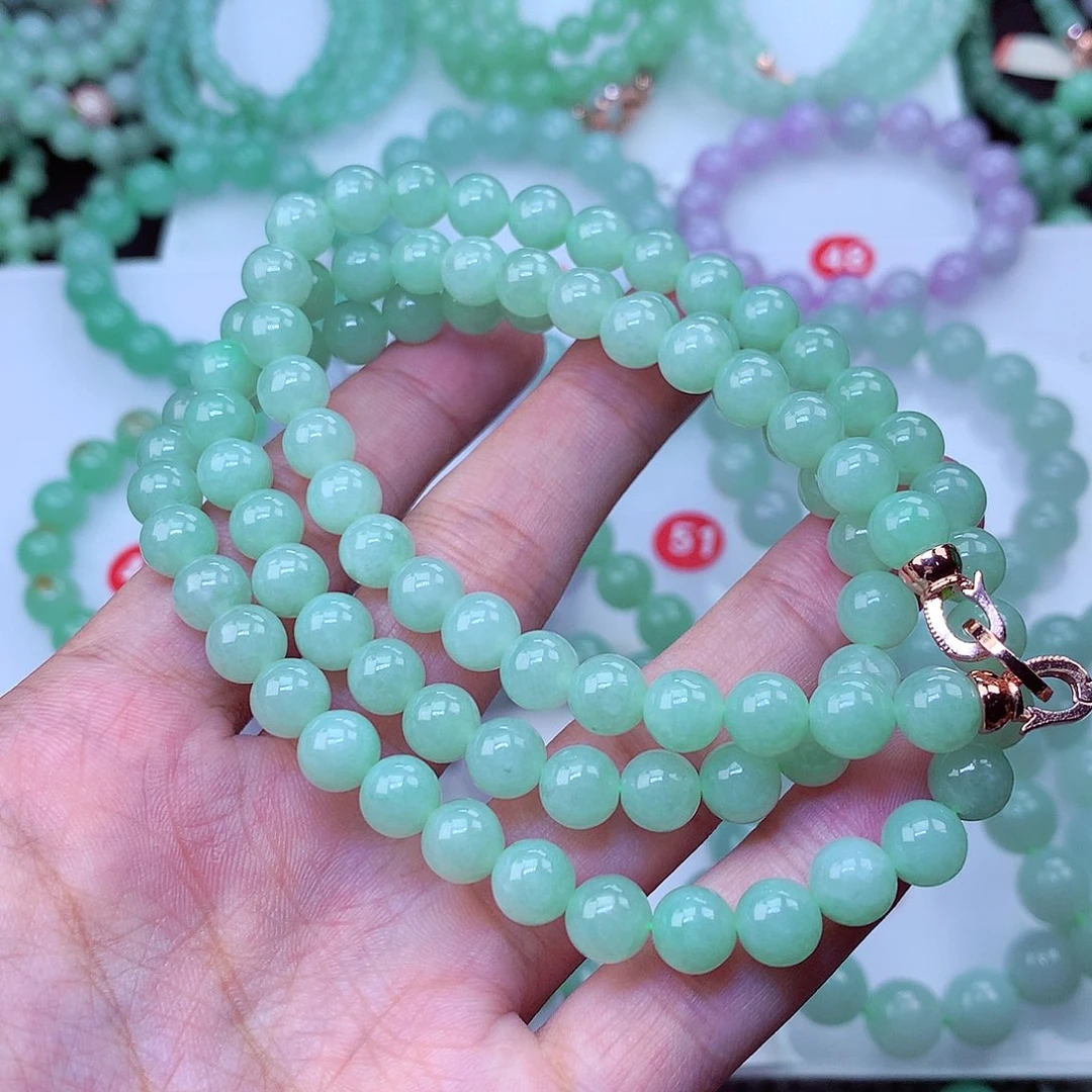 毛衣链未镶嵌翡翠