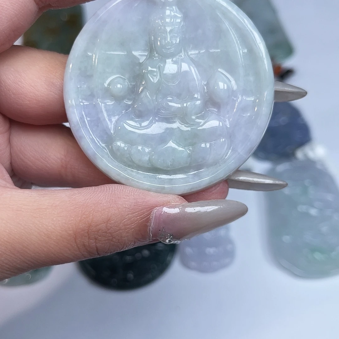 未镶嵌挂件翡翠翡翠