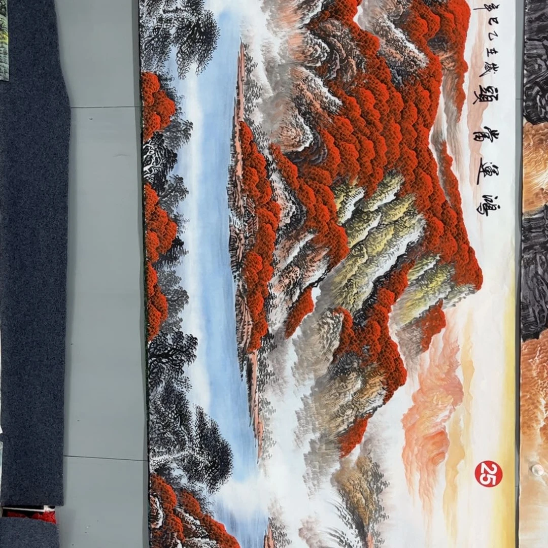 国画国画作品手绘