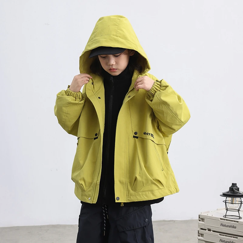 【2025秋款上新】男童外套儿童春秋季工装韩版防风上衣中大童秋装潮