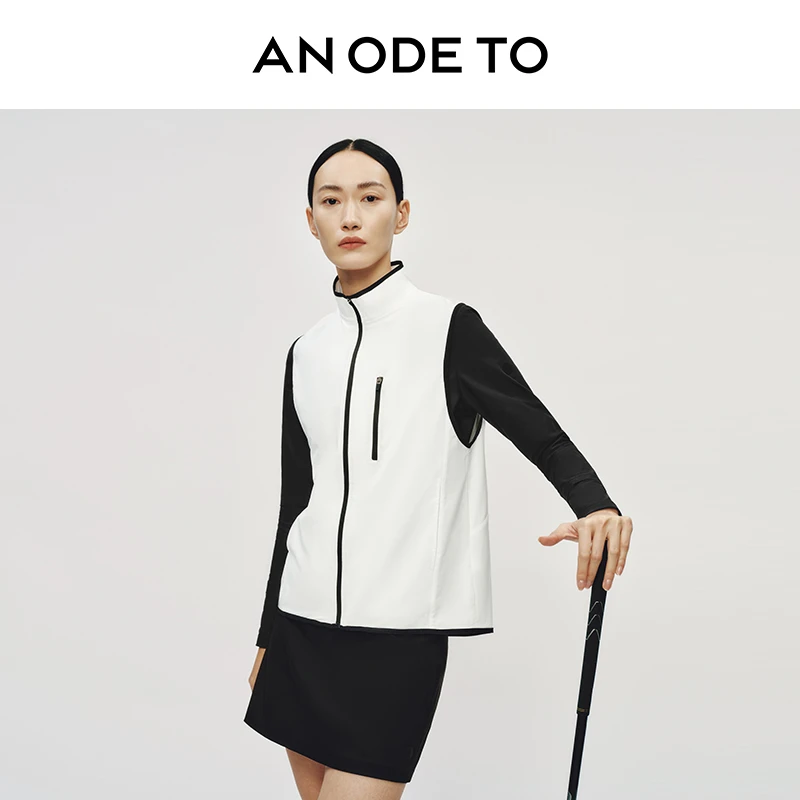 an ode to女绅士通勤高尔夫马甲 老钱风｜办公室CP24SSWGV0102