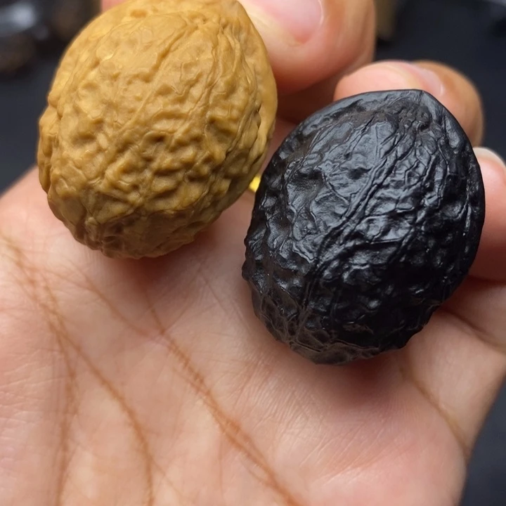 把件文玩核桃35尺蟒纹龙蛋