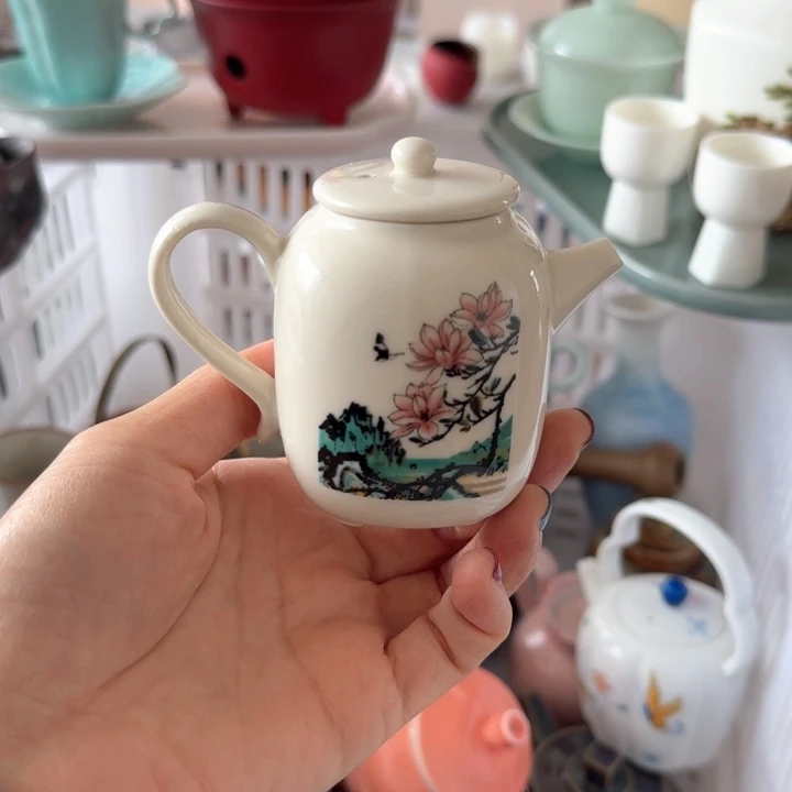 微瑕陶瓷茶具茶杯茶壶