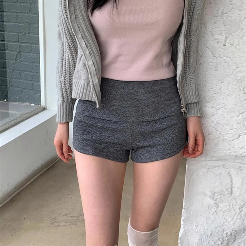 孕妇短裤2025夏季新款外穿针织打底裤薄款外穿一体裤显瘦夏装女