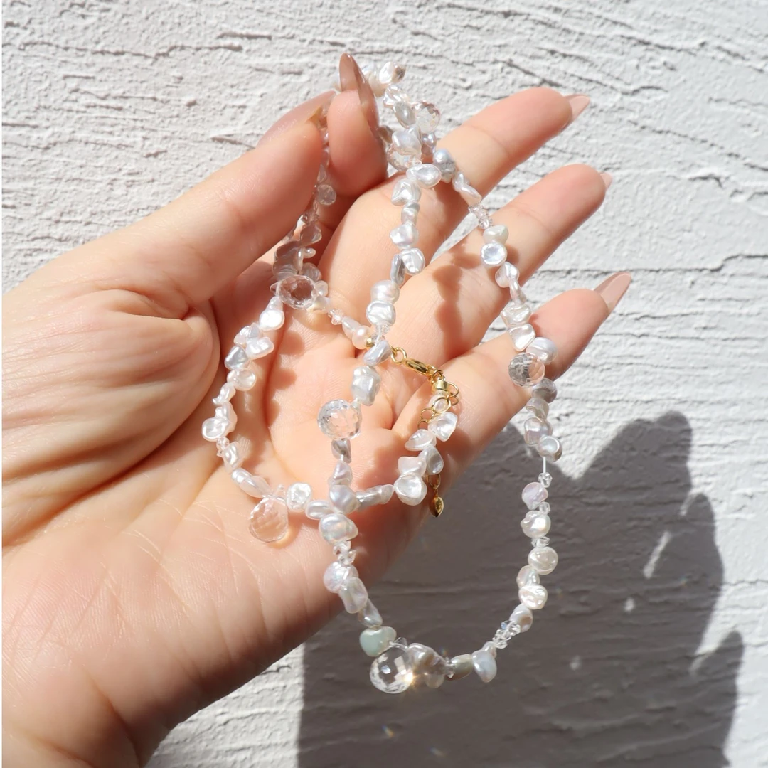 【轩轩珠宝】水晶珍珠项链悦芸