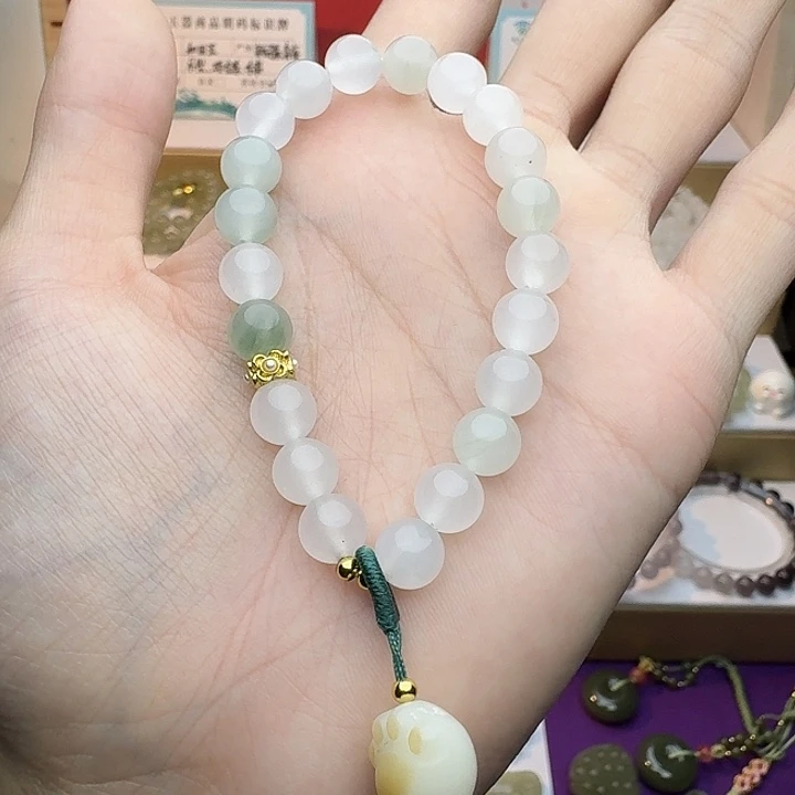 石英质玉未镶嵌手串