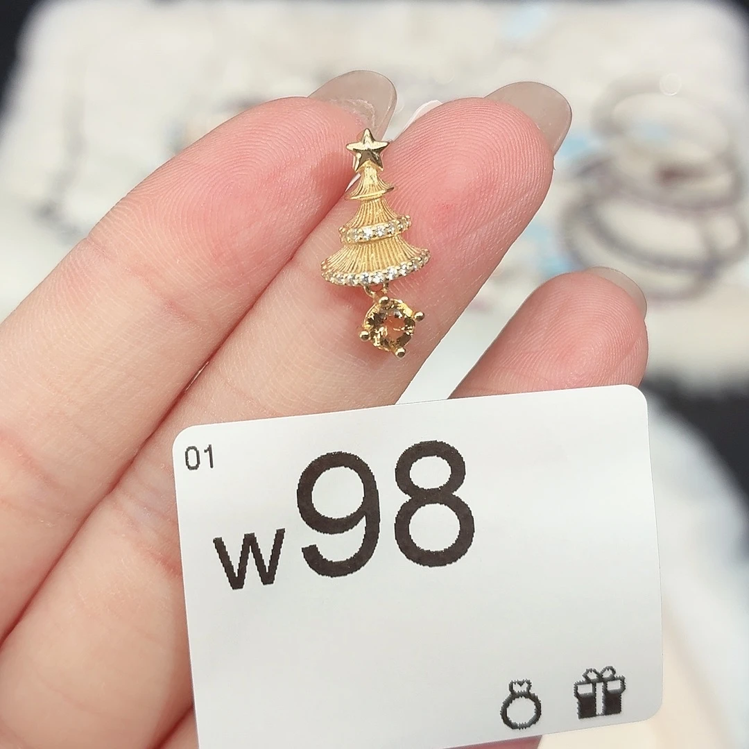水晶珠宝半成品银S925镶嵌