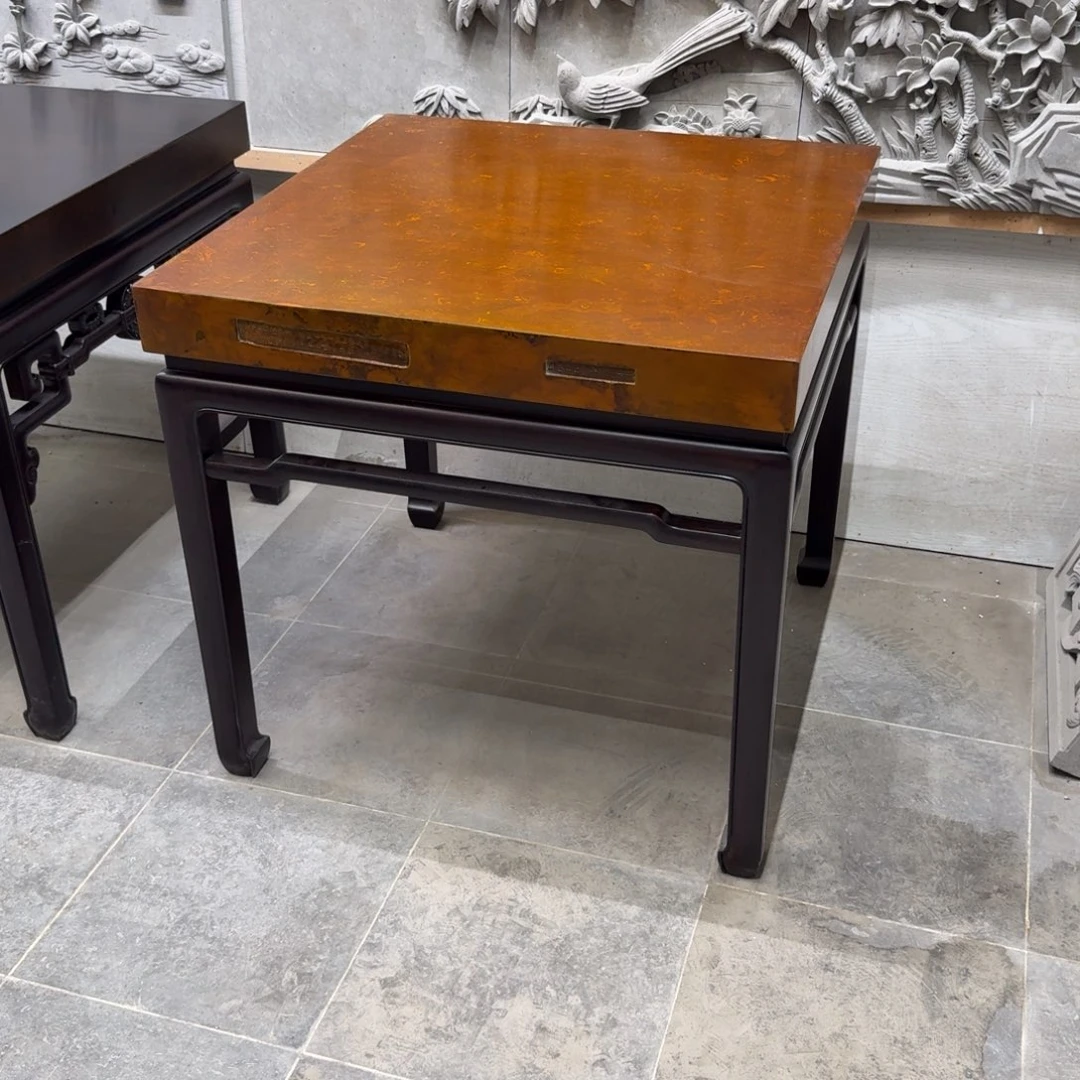 砖雕80-80 古铜色 一套 高77cm