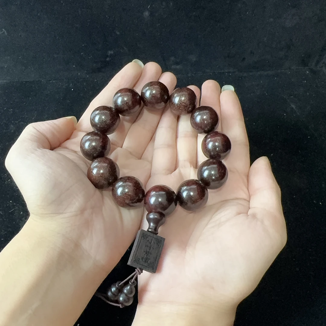 PT008爆金星小叶紫檀手串