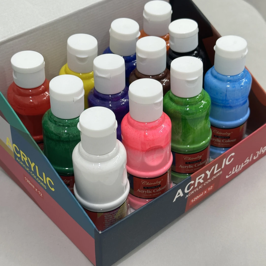 120ml*12 丙烯颜料画画