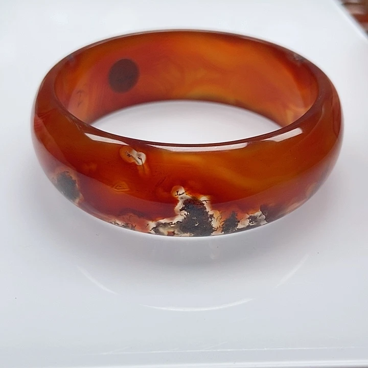 手镯玛瑙/玉髓未镶嵌花**州