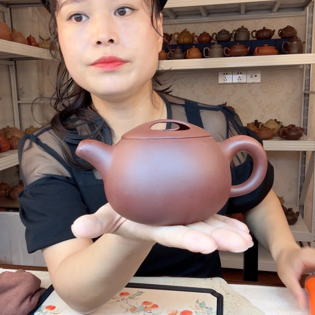 茶壶紫砂精工制作微暇