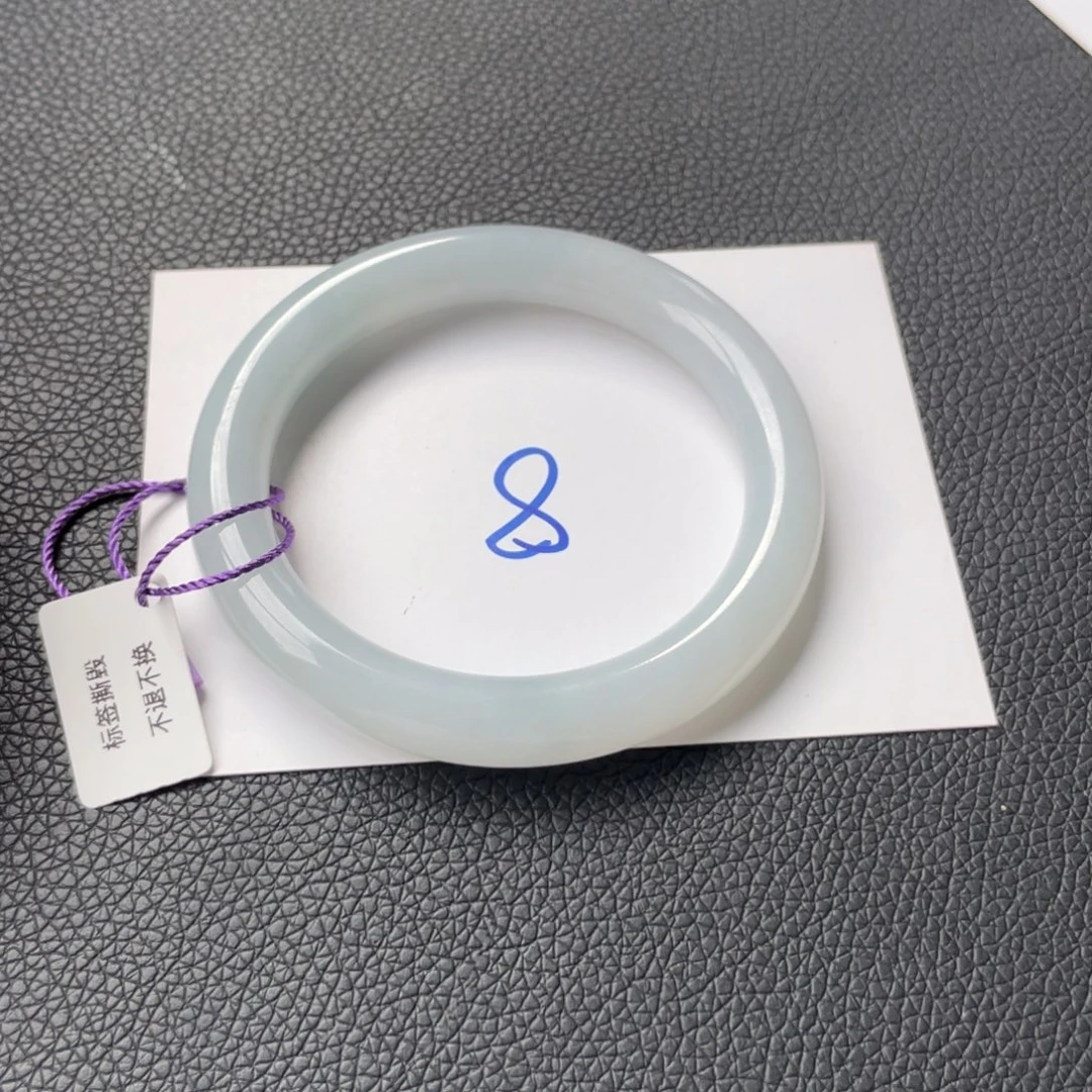 翡翠未镶嵌手镯8号