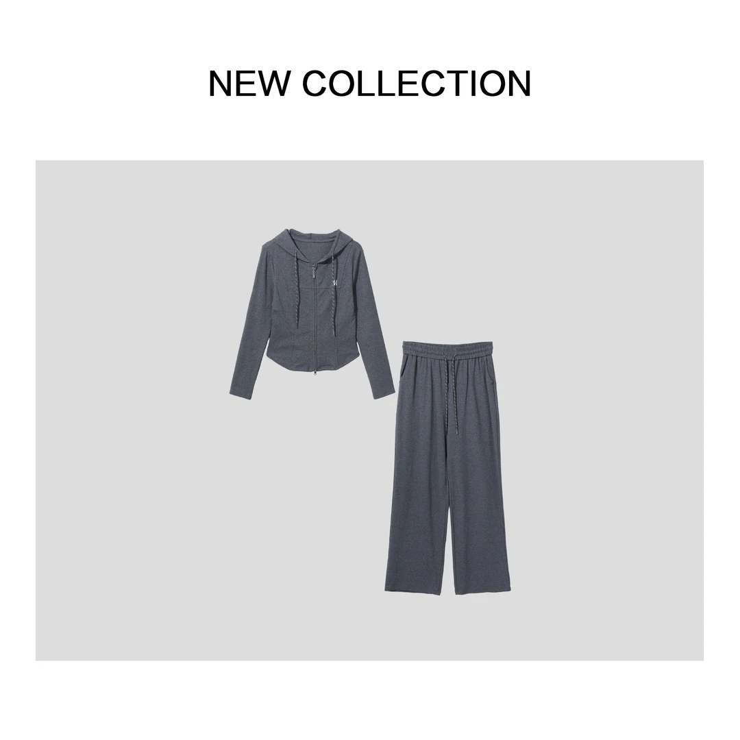 【婷婷专属】新款时尚百搭外套+裤子套装 D1528031-28031