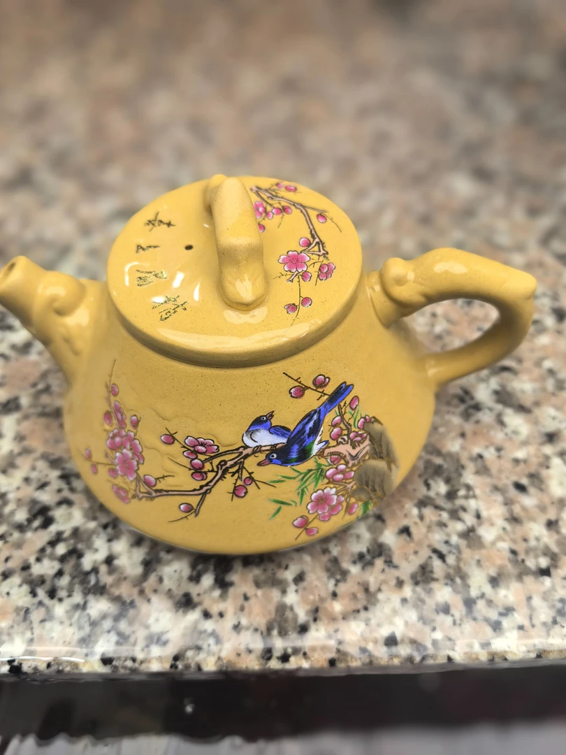 【闪购商品】黄段泥喜上眉梢龙尊石瓢壶 C