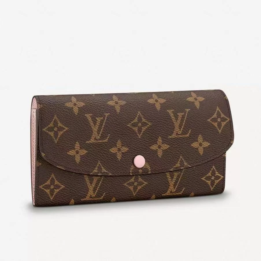 99新 LouisVuitton/路易威登 【诗诗】粉豆豆钱包长款/98新
