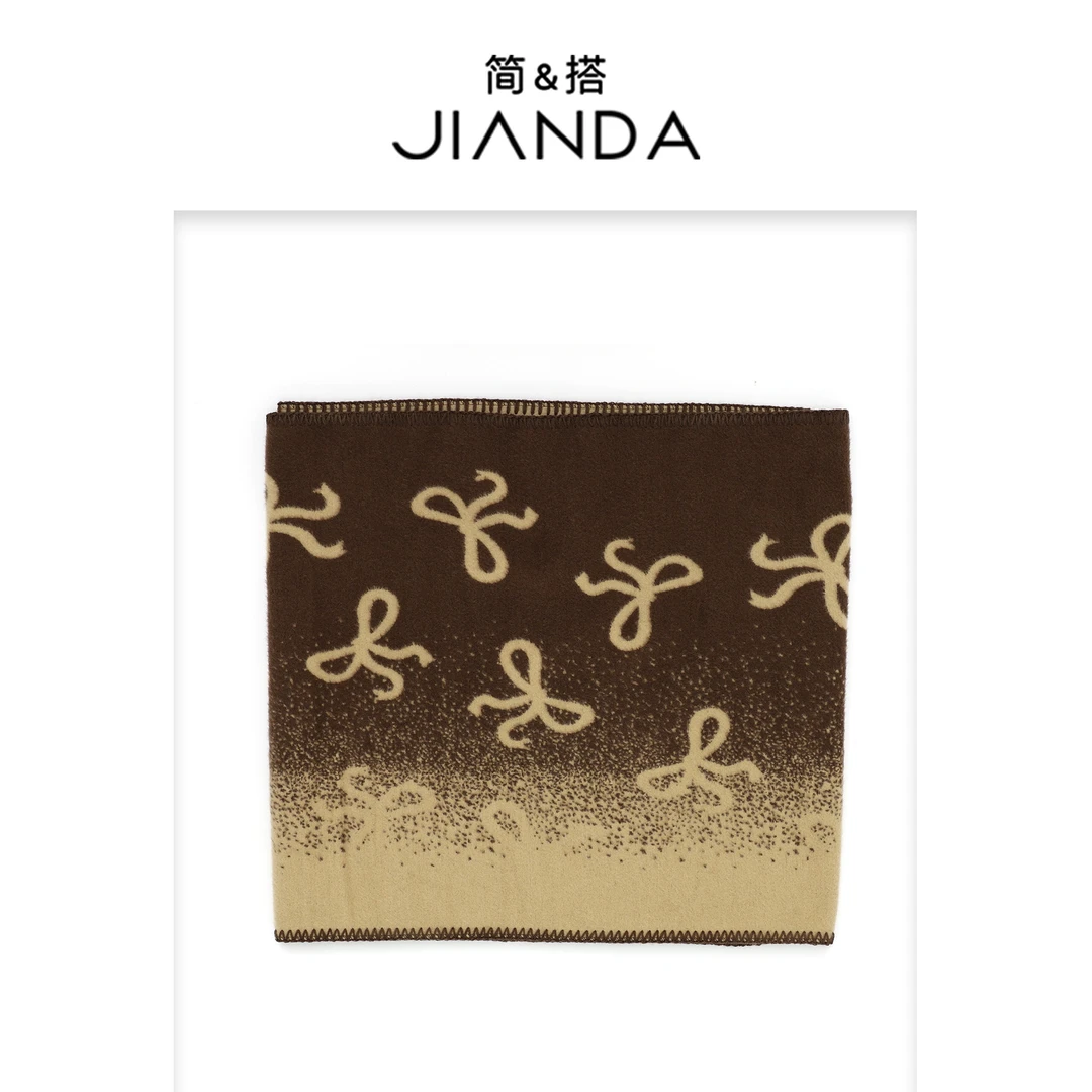 简&搭【千屿Sheila】蝴蝶结围巾253-WJ/1014-010378