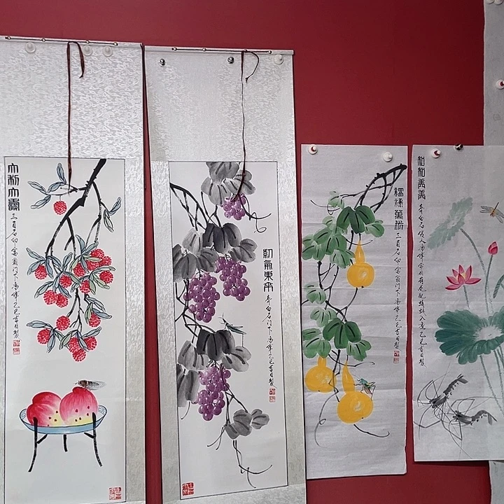 国画冯老师手绘作品
