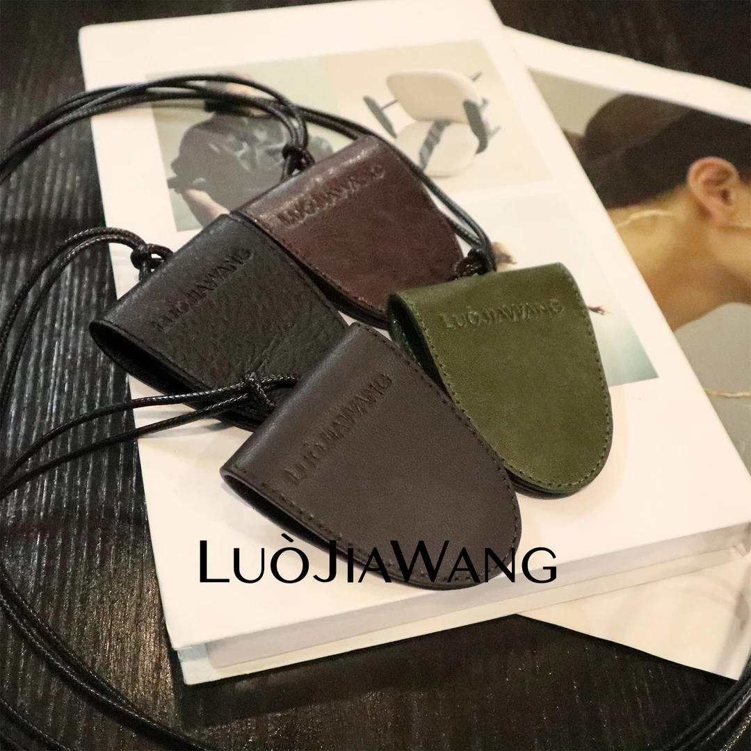 绵羊皮磁吸时髦挂脖便捷眼镜夹LUOJIAWANG