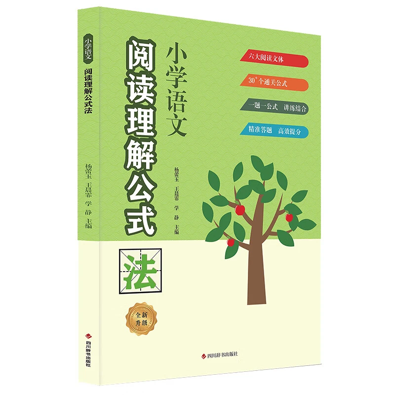 小学语文阅读理解公式法解题方法让也读理解不再难正版书籍