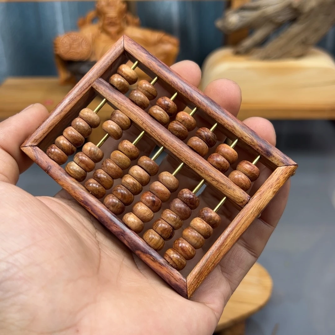 木崖柏木摆件手把件