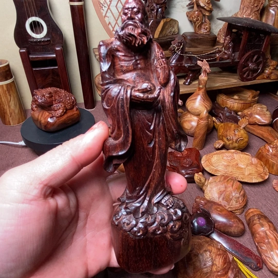 小叶紫檀印度小叶紫檀达摩摆件