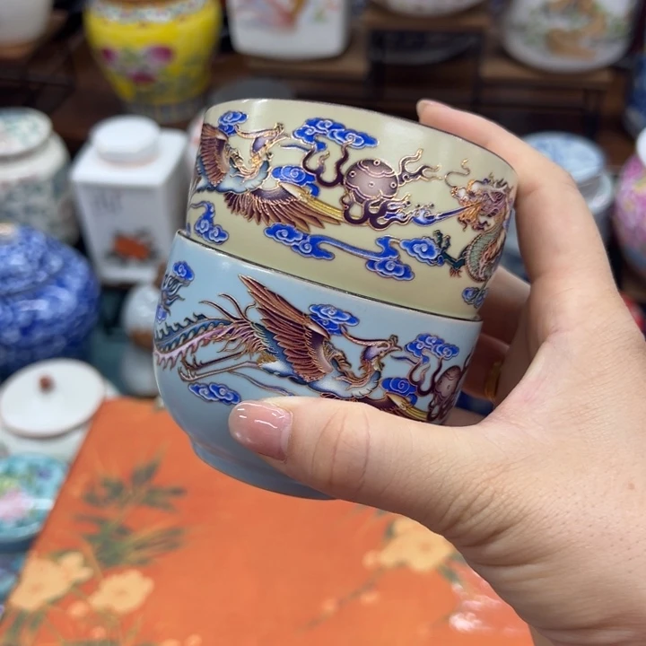 瓷片茶叶罐茶叶罐