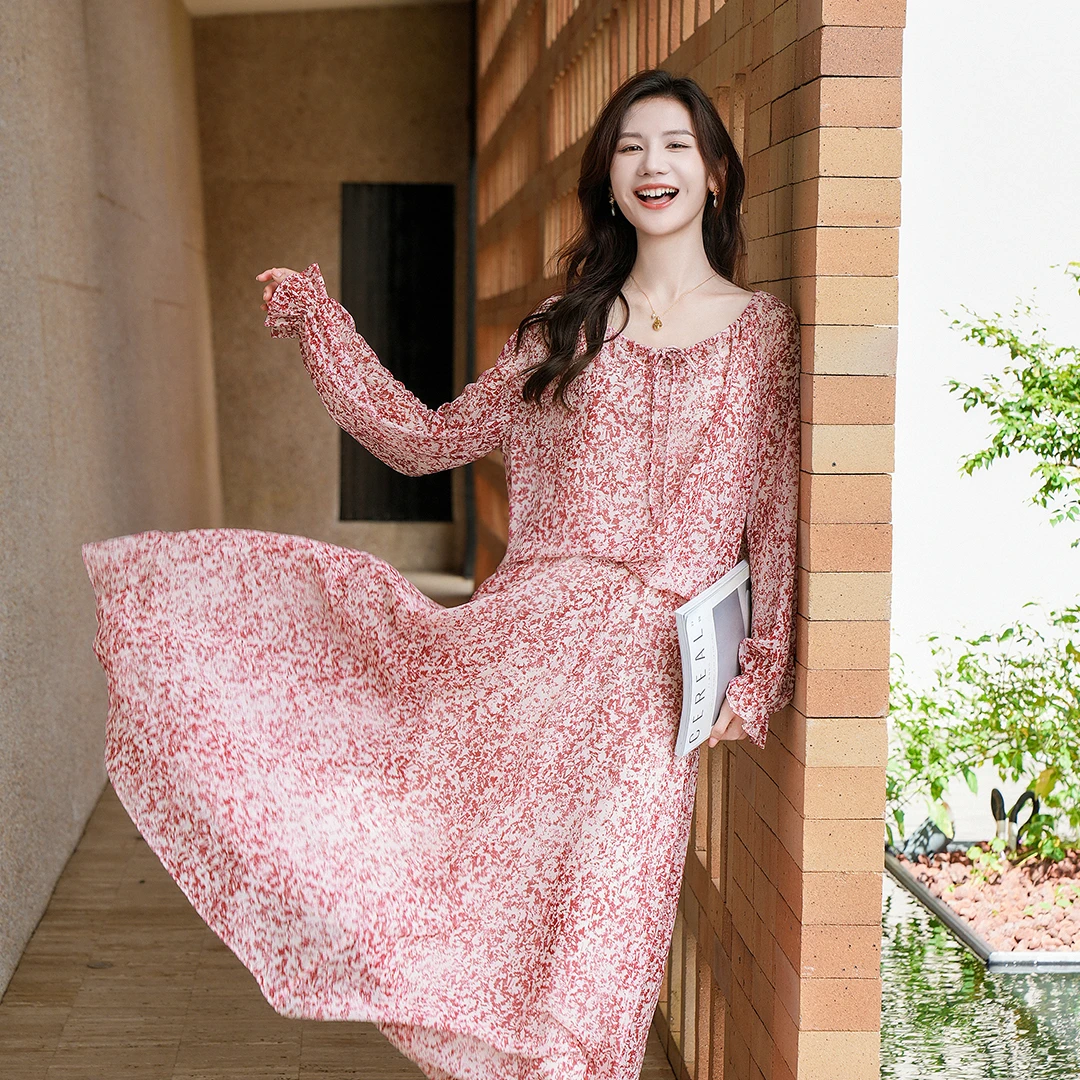 谭飞芙蓉套装裙  衬衫套装女夏季2024新款高级气质半身裙[DR]