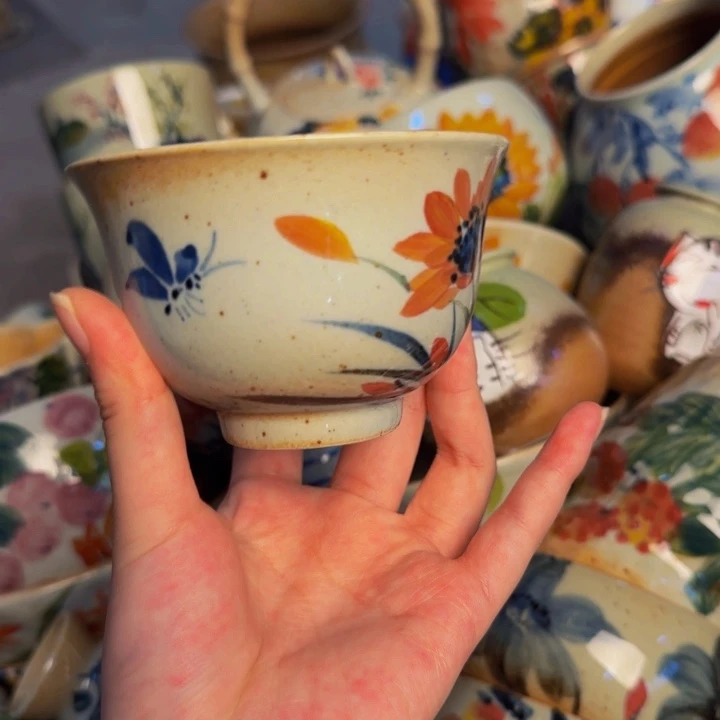 瓷片景德镇陶瓷手工手绘