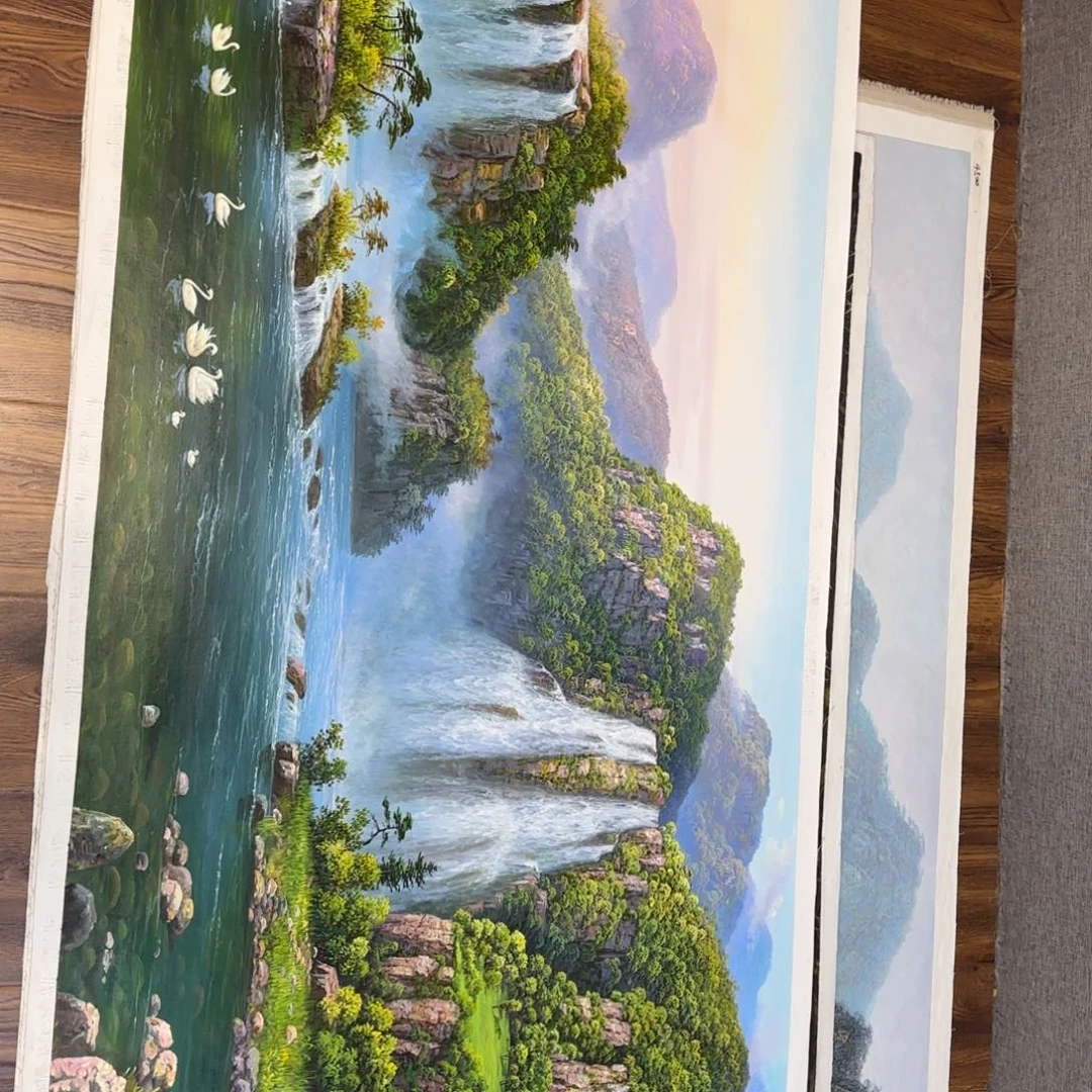 油画加油加油努力加油加油