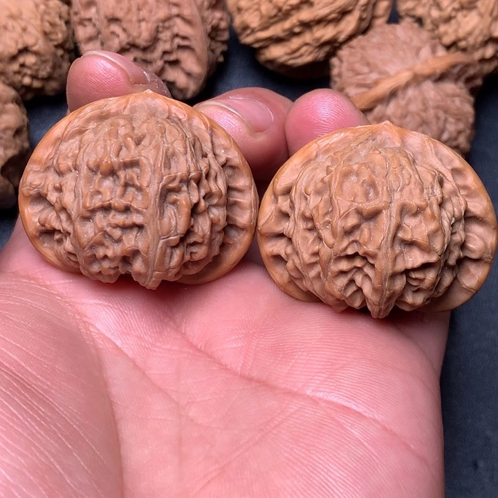 文玩核桃把件40宫灯609