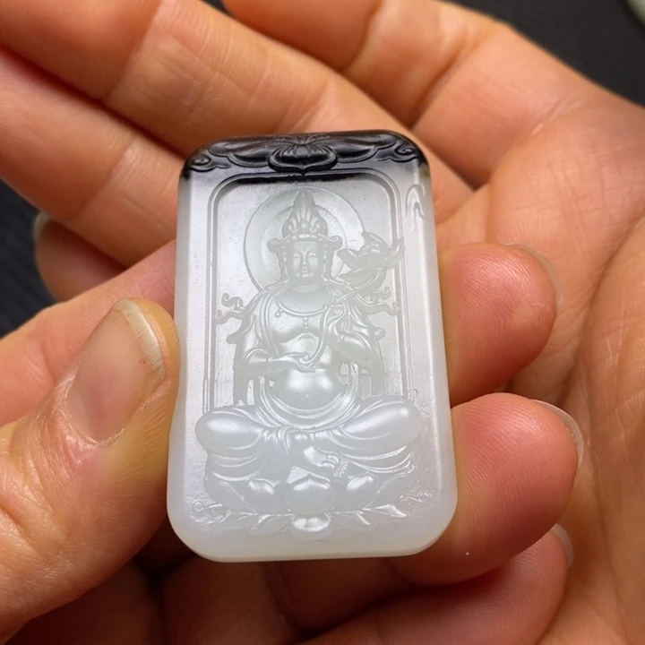 和田玉挂件未镶嵌用****浪